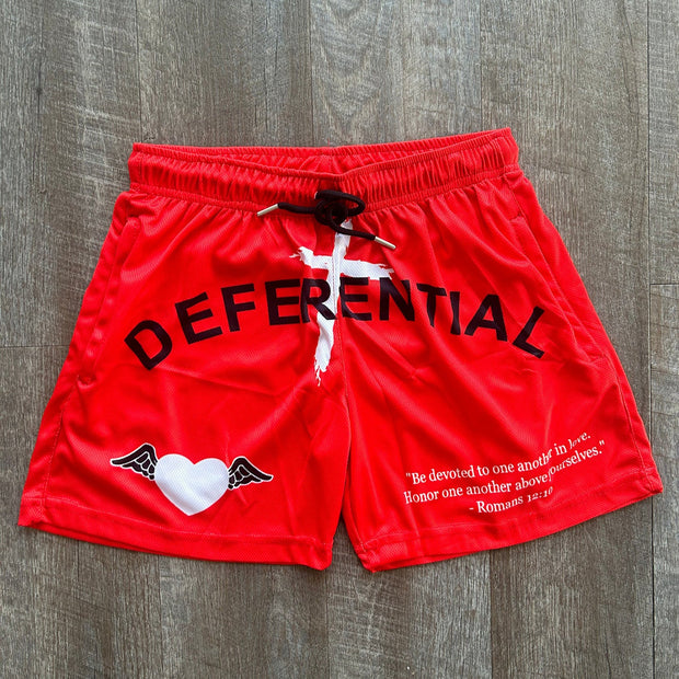 Stylish preppy printed shorts