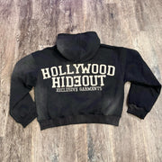No stylist deseen patch casual street hoodie