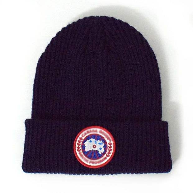 Outdoor warm hat sports cap lengthened thick knitted hat