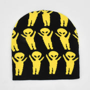 Street knitted beanie casual versatile hat