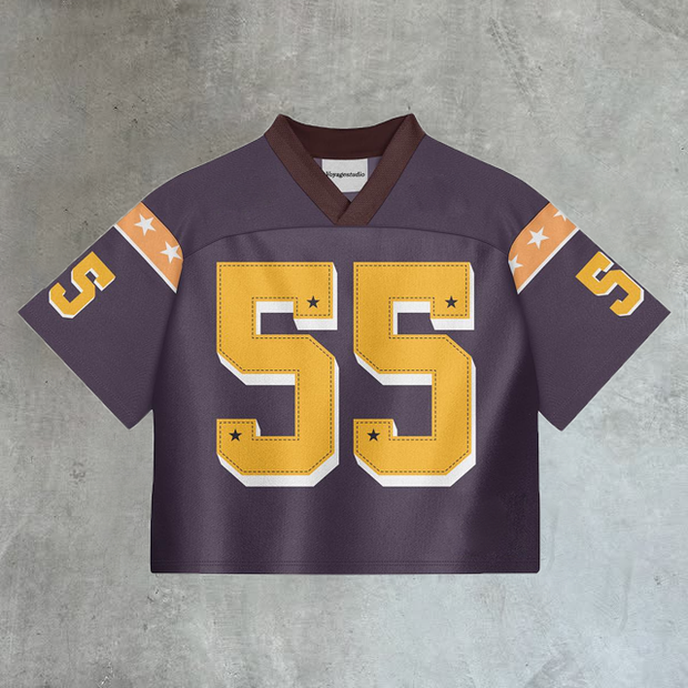 Fashionable casual style No. 55 jersey
