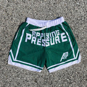 Boston Print Mesh Shorts
