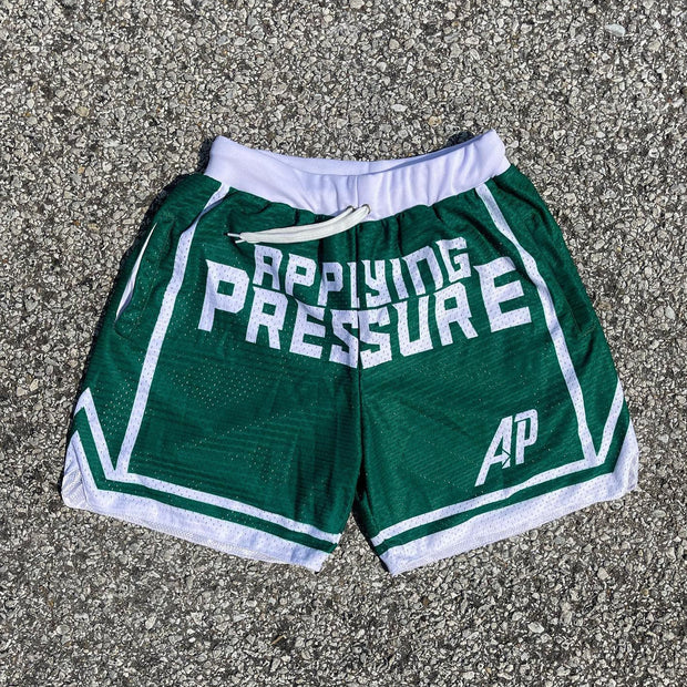 Boston Print Mesh Shorts