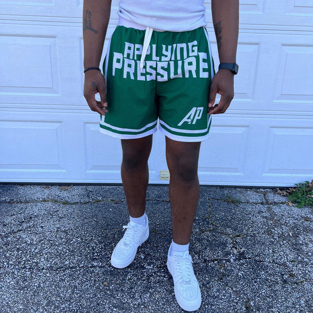Boston Print Mesh Shorts
