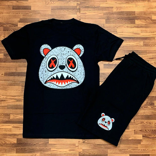 Casual Cartoon Print Set