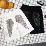 Retro trend casual sports shorts