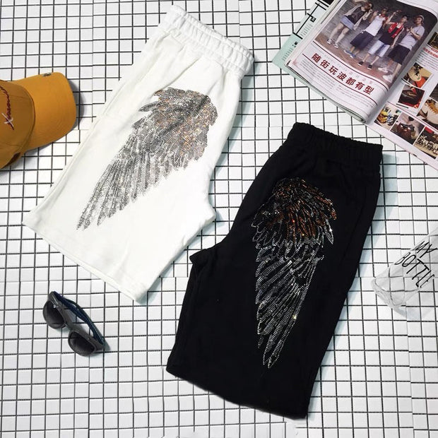 Retro trend casual sports shorts