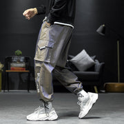 Workwear men's trousers casual pants reflective chameleon trousers