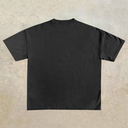 Tide brand art peace dove short-sleeved T-shirt