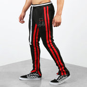 Bear Graphic Sports Street Zip Trousers