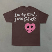 Retro casual trendy short-sleeved T-shirt