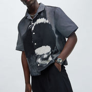 Grizzly Bear Tapestry Work Shirt Jacket