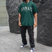 Hawaiian Print Short Sleeve T-Shirt