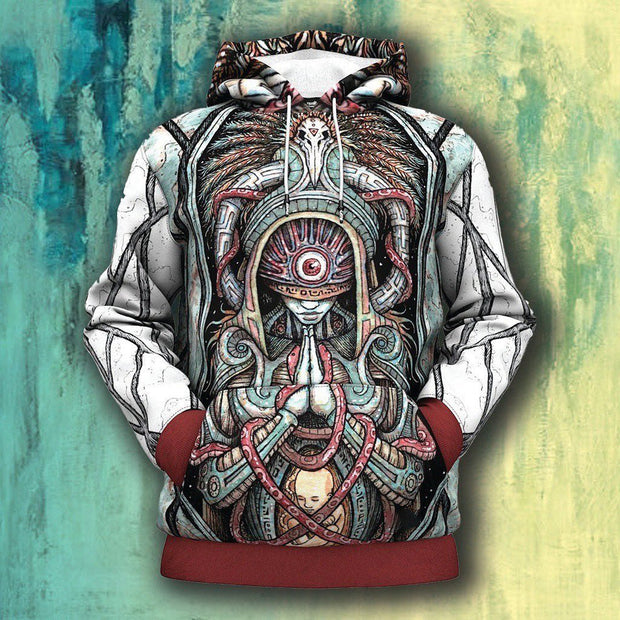 Casual abstract queen hoodie