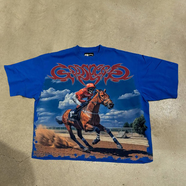 godspeed print T-shirt