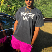New York City Print Short Sleeve T-Shirt