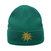 Outdoor hip-hop sun embroidered knitted wool hat