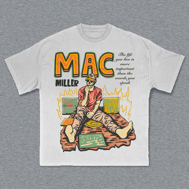 Personalized Print Short Sleeve T-Shirt