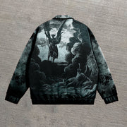 Angel Country Casual Street Vintage Cardigan Jacket
