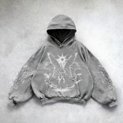 Vintage Angel Oversized Hoodie