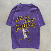 Street Print Trendy Vintage Multicolor T-Shirt