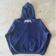 Vintage Gothic Zip-Up Hoodie