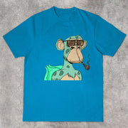 Monkey King Cartoon Character Short Sleeve T-Shirt