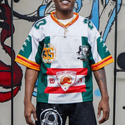 Casual Street Panel Mesh Jersey