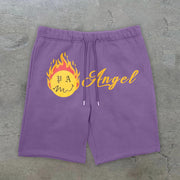 Smiley Fashion Retro Street Hip Hop Shorts