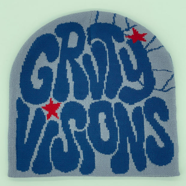 Men's and women's jacquard hats with letters hip-hop caps