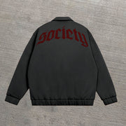 Casual street devil cardigan jacket