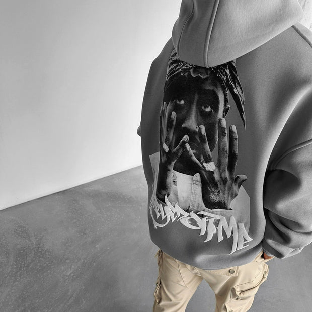 Retro Hip Hop Casual Fashion Hoodie