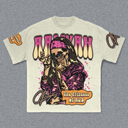 Girl Print Short Sleeve T-Shirt