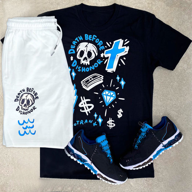 Statement skull print suit