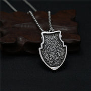 Flying eagle wolf combination pendant