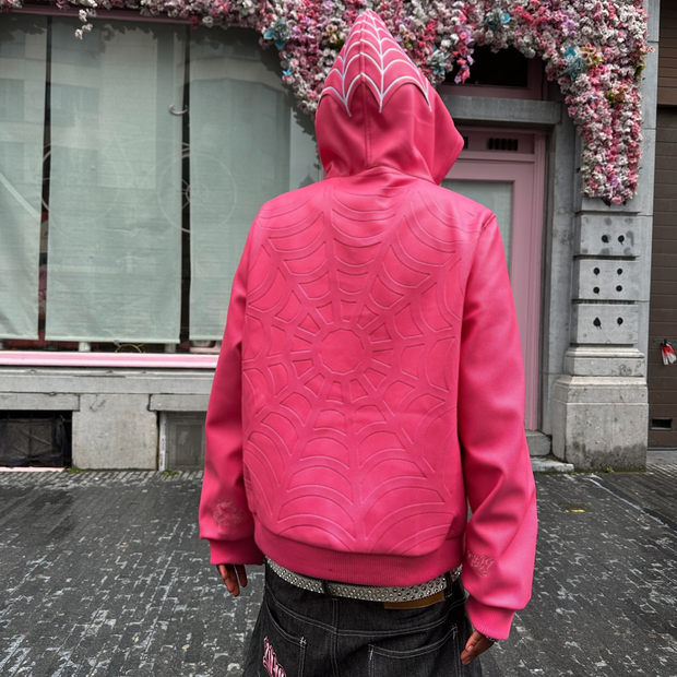 Multi-zip y2k style oversized hoodie