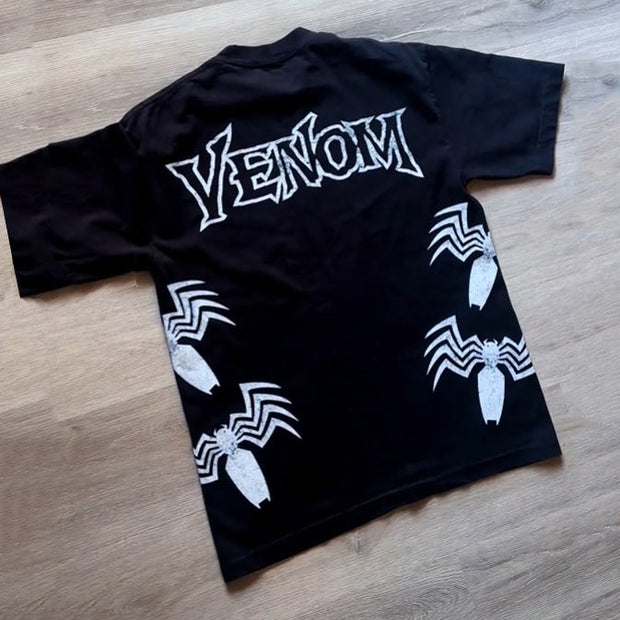 Casual Street Dark Venom Heavy Print T-shirt