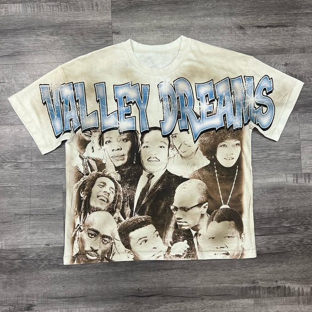 Valley Dreams Print Short Sleeve T-Shirt