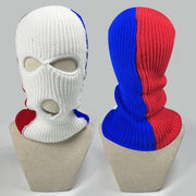 Broken heart embroidered colorblock three-hole cap