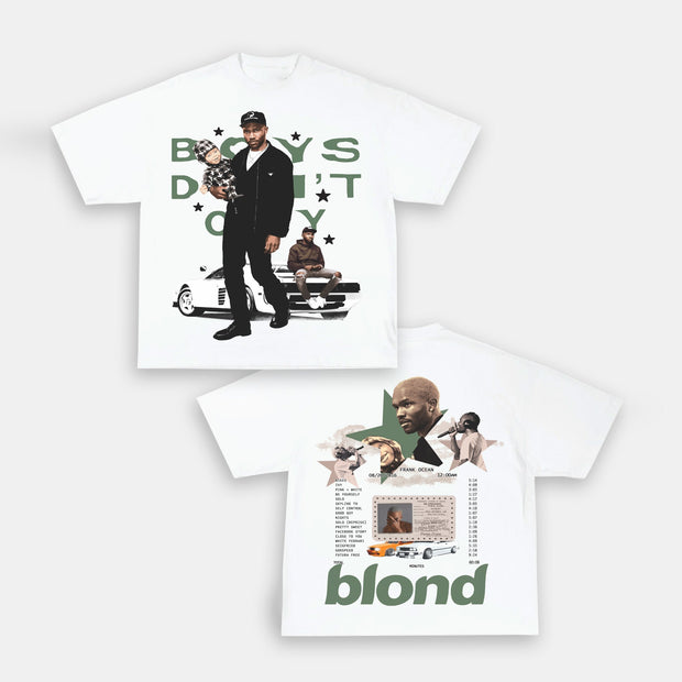 Hip-hop artist printed short-sleeved T-shirt