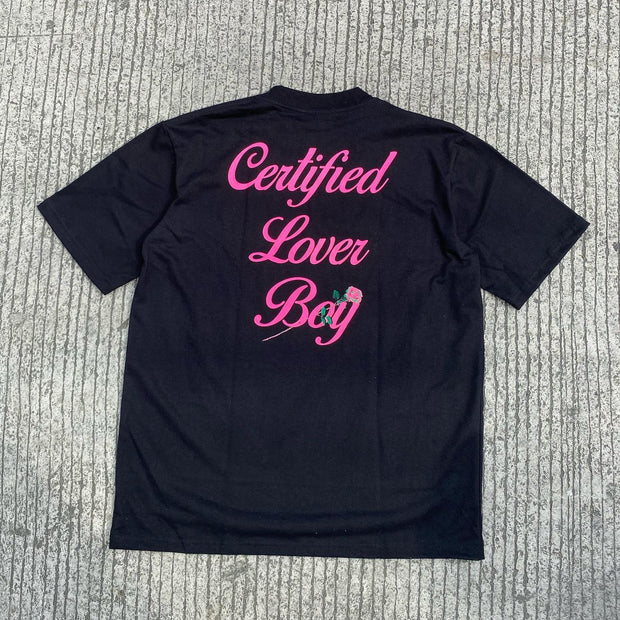 Personalized street style printed T-shirt