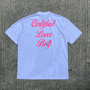 Personalized street style printed T-shirt