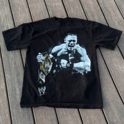 Personalized Boxing Print Short Sleeve T-Shirt