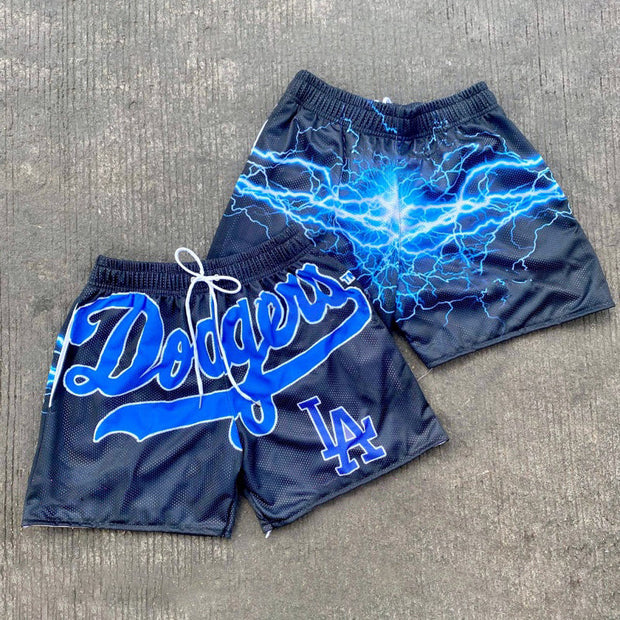 Fashionable and personalized sports lightning shorts