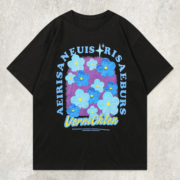 Alphabet Flower Graphic Tee
