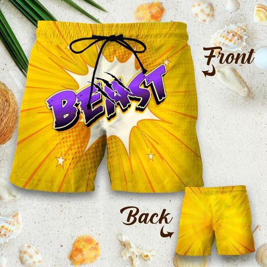Couples men's beast shorts