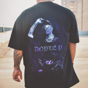 Spider Rap Boy Print T-Shirt