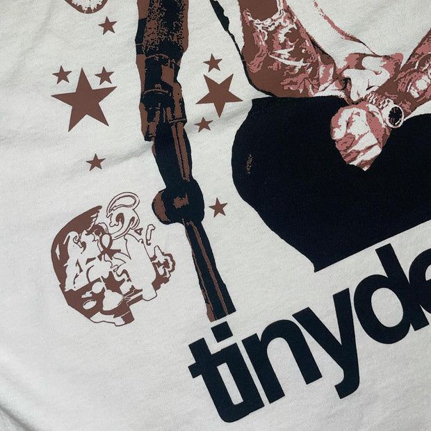 Rap  print T-shirt