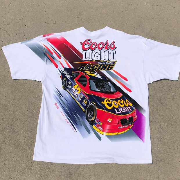 No.42 Racing Print Short Sleeve T-Shirt
