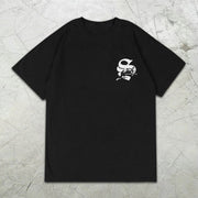 Horse Slogan Graphic Print Short Sleeve T-Shirt